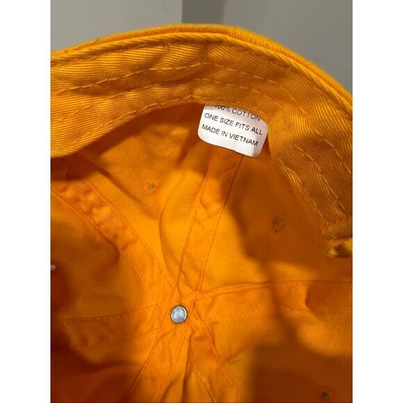 Yellow hat baseball cap - no mercy